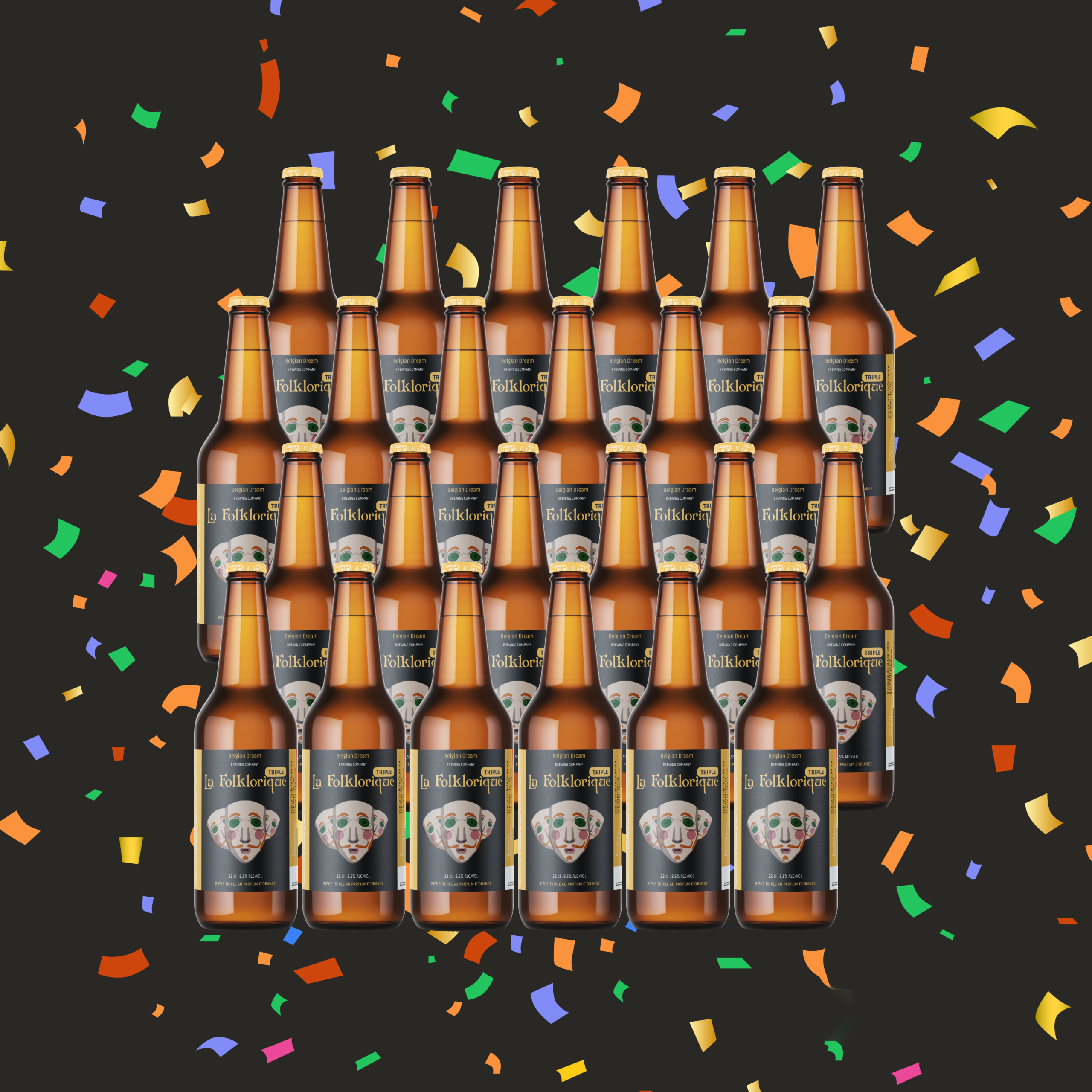 Bac La Folklorique Triple (24*33cl) - Image 2